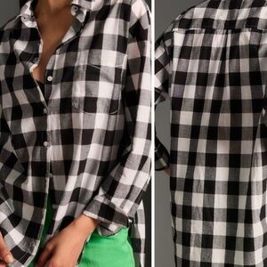The Bennet Buttondown Shirt by Maeve: Buffalo Check Edition (L)